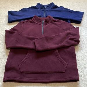 Set of Two Cozy Fleece Old Navy Sweatshirts, Size 8
